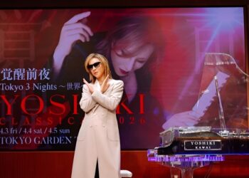 YOSHIKI Announces Full Return: Classical Concert “YOSHIKI CLASSICAL 2026 The Night Before Awakening - Tokyo 3 Nights: Chapter One to the World”　