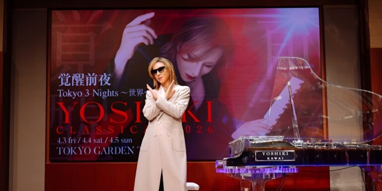 YOSHIKI Announces Full Return: Classical Concert “YOSHIKI CLASSICAL 2026 The Night Before Awakening - Tokyo 3 Nights: Chapter One to the World”　