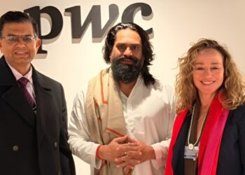 OOJ Foundation's Yogi Priyavrat Animesh Hosts Davos Dialogues on Ethical Leadership