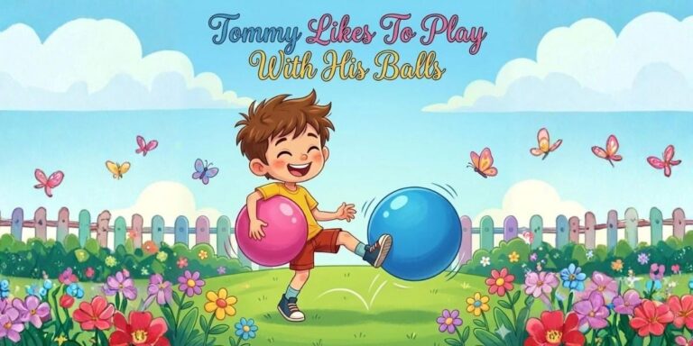 Tommy Likes to Play with His Balls: The Picture Book That’s Bouncing Off the Shelves