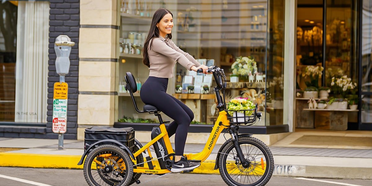 Discover Urban Freedom with the Addmotor Citytri E‑310 Folding Electric Trike