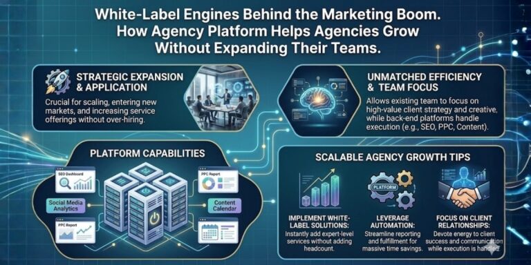 White-Label Engines Behind the Marketing Boom: How Agency Platform Helps Agencies Grow Without Expanding Their Teams
