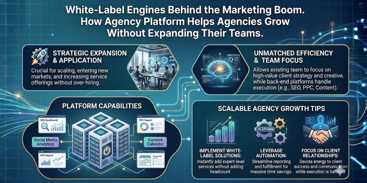 White-Label Engines Behind the Marketing Boom: How Agency Platform Helps Agencies Grow Without Expanding Their Teams