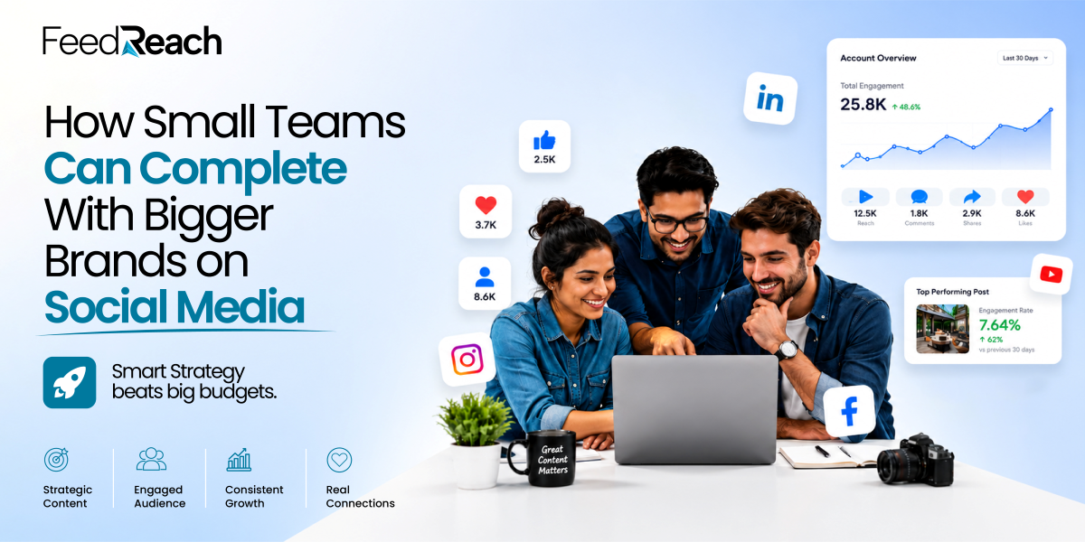 How Small Teams Can Compete With Bigger Brands on Social Media