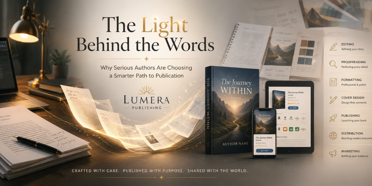 The Light Behind the Words and How Lumera Publishing Is Helping Authors Turn Manuscripts Into Market-Ready Books