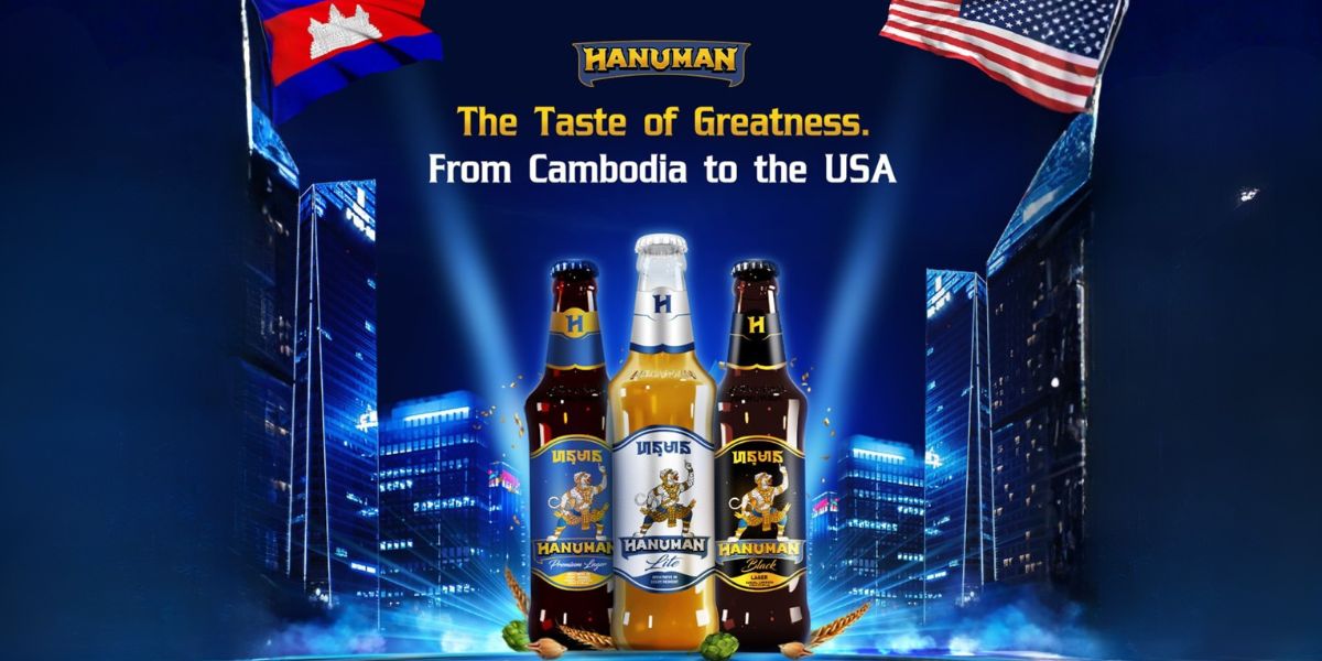 The Pride of Cambodian Craftsmanship: Hanuman Beer Simultaneously Penetrates Four Major International Markets.