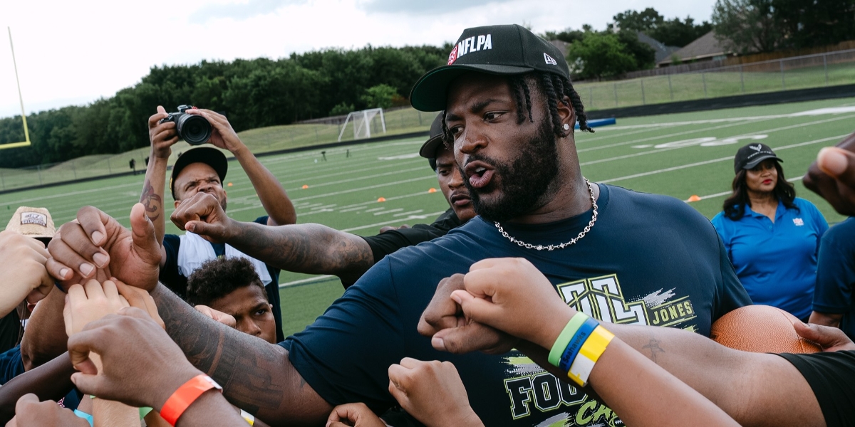 Hometown Hero Joshua Jones Gives Back During Unforgettable Community Weekend in Houston