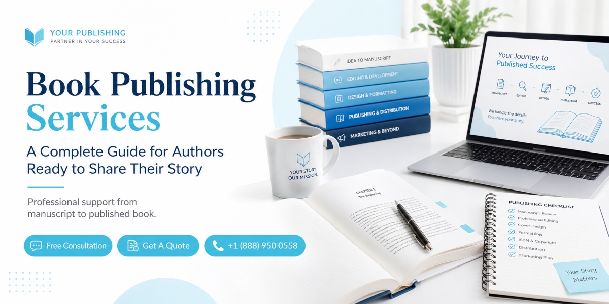 Book Publishing Services: A Complete Guide for Authors Ready to Share Their Story