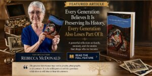 Every Generation Believes It Is Preserving Its History, But Every Generation Also Loses Part Of It