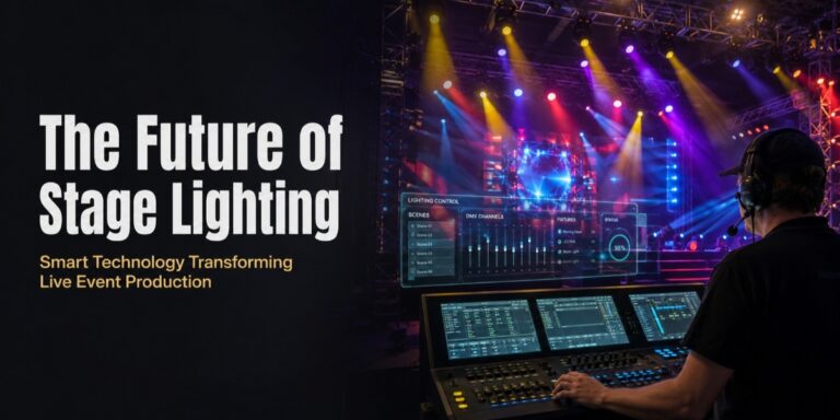How Smart Stage Lighting Technology Is Transforming Live Event Production