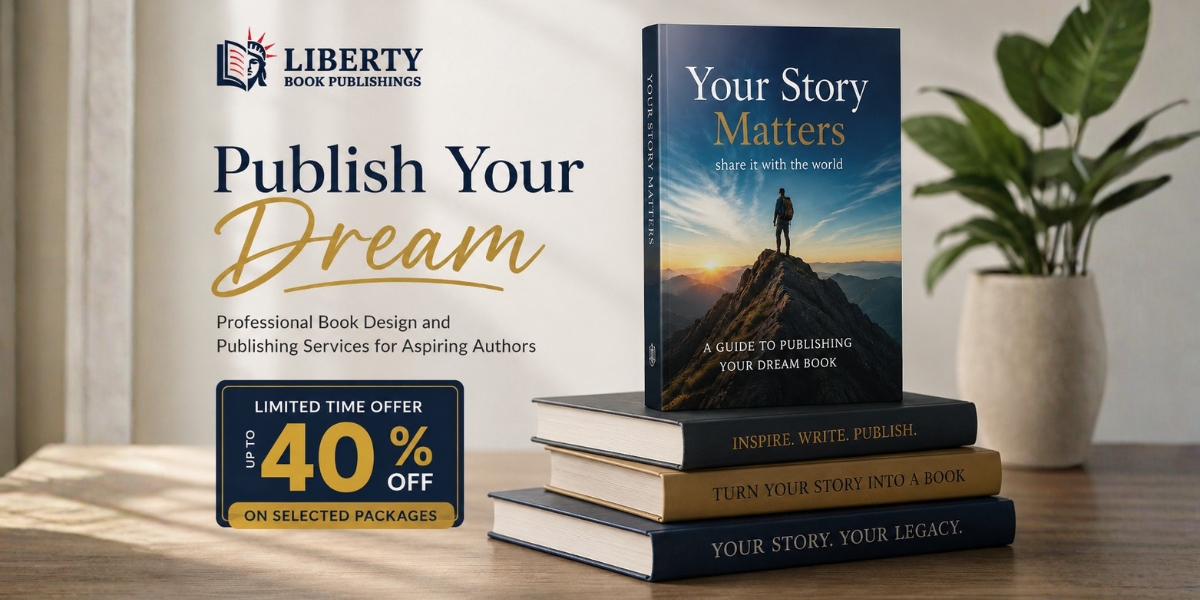 Liberty Book Publishings Launches “Publish Your Dream” Campaign, Offering Up to 40% Off Book Design and Publishing Services