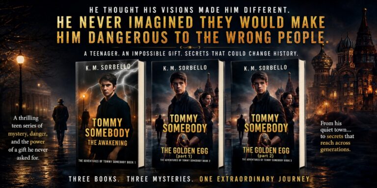 The Scream Nobody Else Heard and K. M. Sorbello Debuts the Tommy Somebody Series