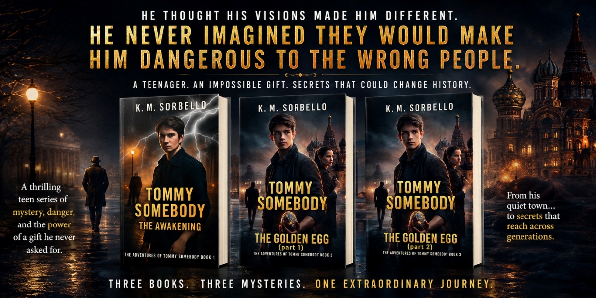 The Scream Nobody Else Heard and K. M. Sorbello Debuts the Tommy Somebody Series