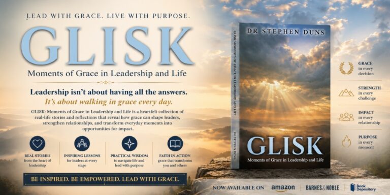 Why Glisk by Dr Stephen Duns Redefines Leadership, Life, And The Power of Presence