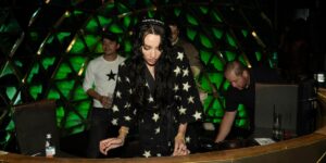 GeeGee Collection Turns Times Square Into Studio 54 for Fashion Week