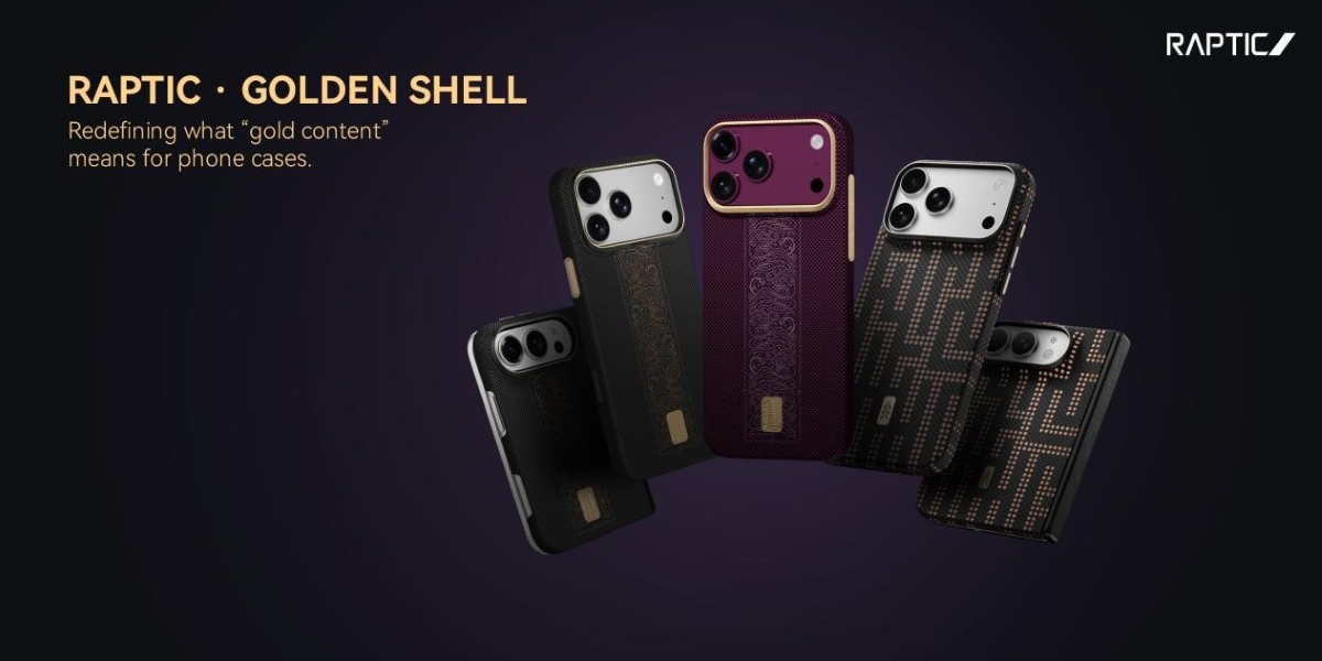 RAPTIC Unveils Aramid Gold Shell, Premium Protective Cases for iPhone 18 Pro / Pro Max and iPhone Duo