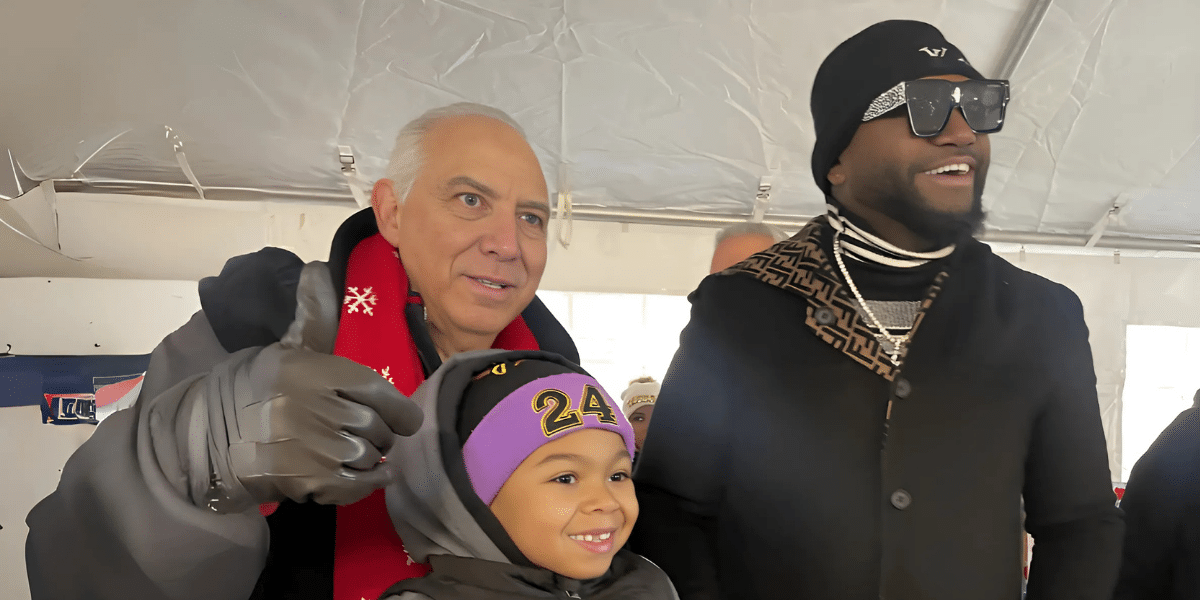 Boston Red Sox Legend David "Big Papi" Ortiz Joins Dr. Ramon Tallaj of SOMOS Community Care for Annual Holiday Toy Drive in Inwood
