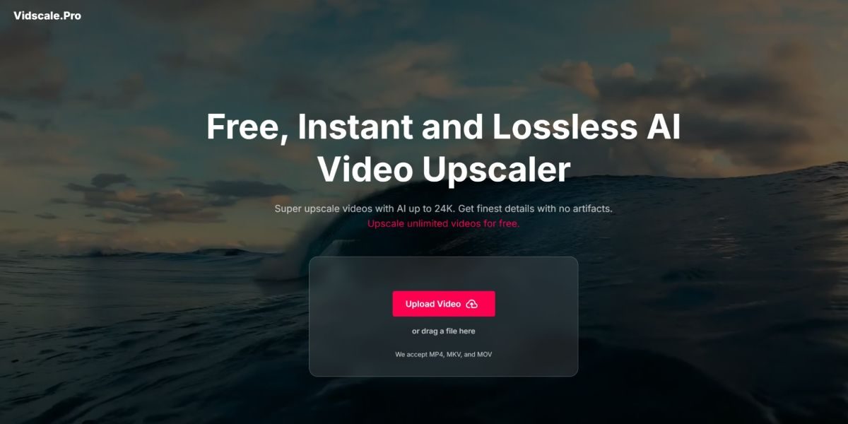 Vidscale.pro: Enhancing Video Quality with AI Video Upscaler