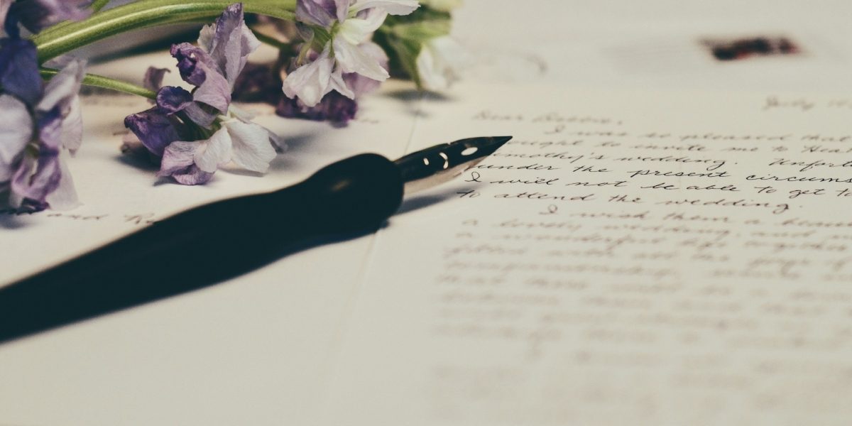 A Month of Love, a Lifetime of Grace One Man’s First Letter Before the Memories Fade