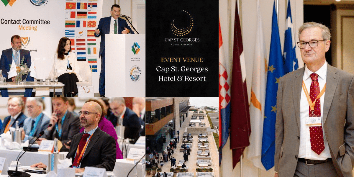 Cap St. Georges Hotel & Resort Hosts EU Migration Event with George Ioannou Highlighting the Venue’s Role