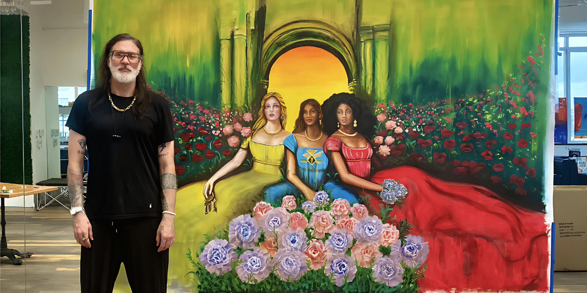 Fine Art Painter Gabriel Debuts The Muses