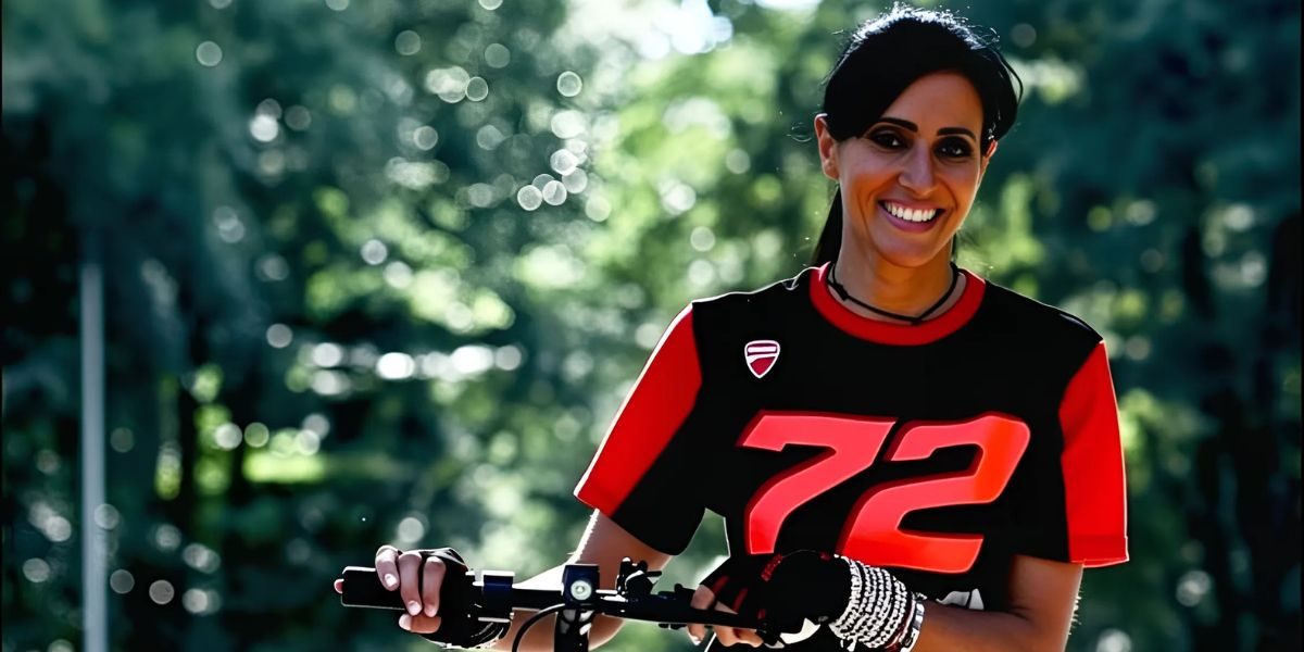 Freedom in Red Silvia Rizzo Inspires with Ducati