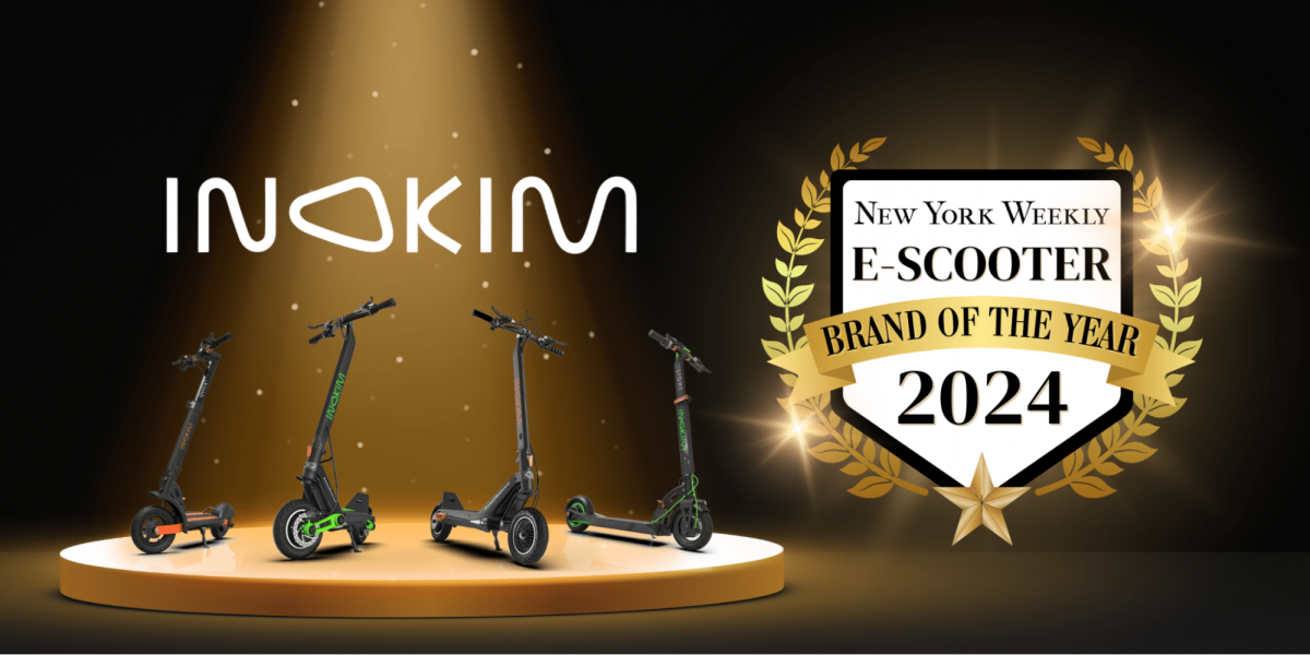 Inokim Selected as the E-Scooter Brand of the Year 2024