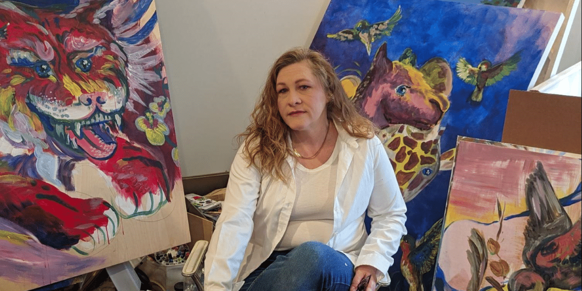 Jennifer Scott Paints an Artistic Odyssey of Transformation
