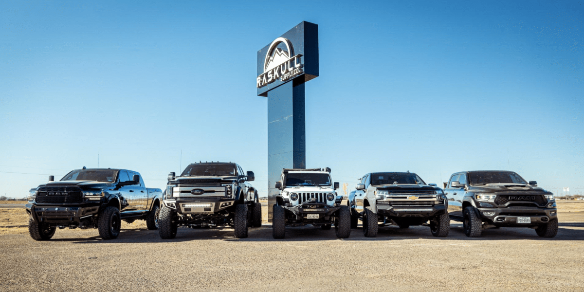 Raskull Supply Co Custom Truck Upfitting Solutions in Texas