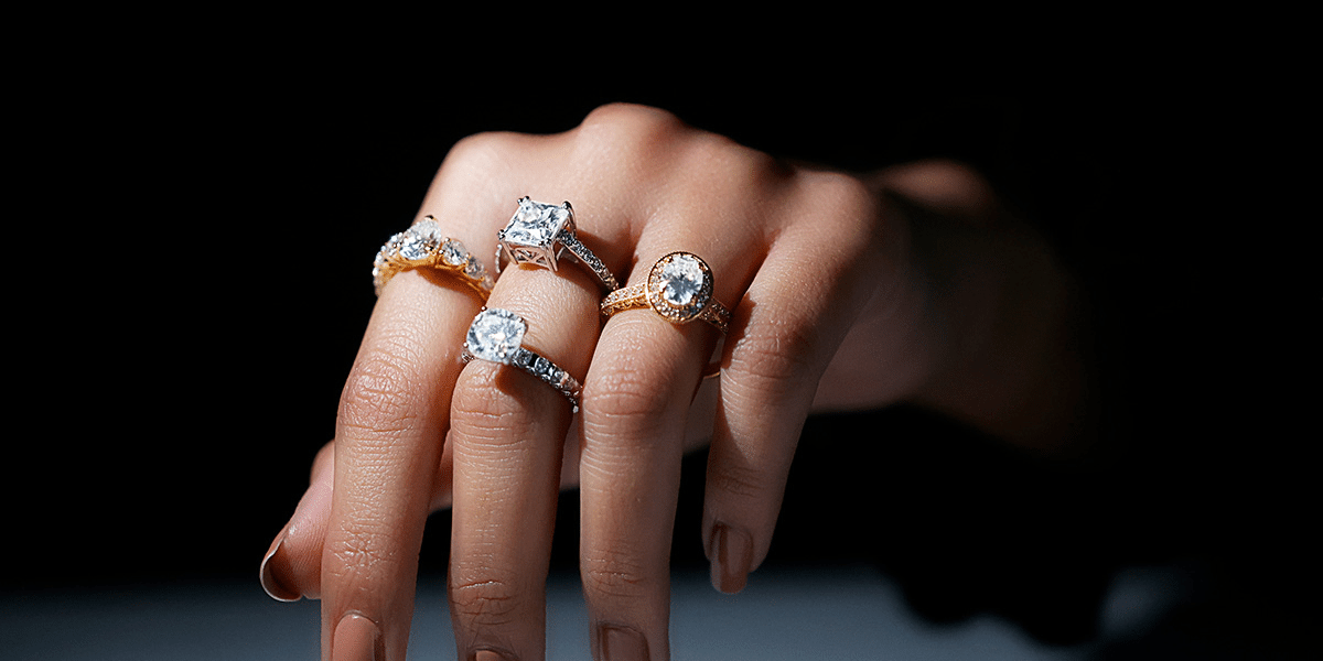 Rosec Jewels' Sparkling Promise Rings Collection for Women