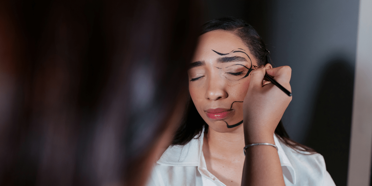 The Psychological Impact of Too Much Makeup