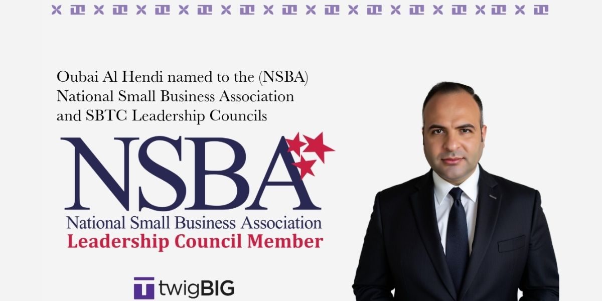 twigBIG CEO Joins NSBA Leadership Council to Support Small Business Tech Innovation