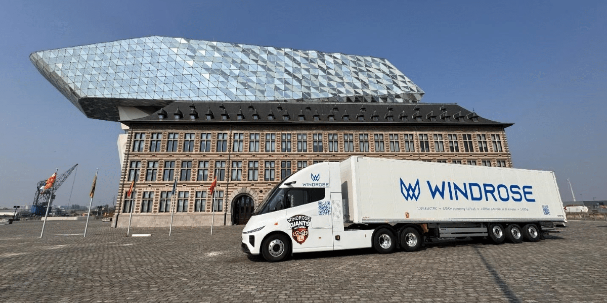 Windrose Brings World’s First ELECTRIC Long-Haul Truck