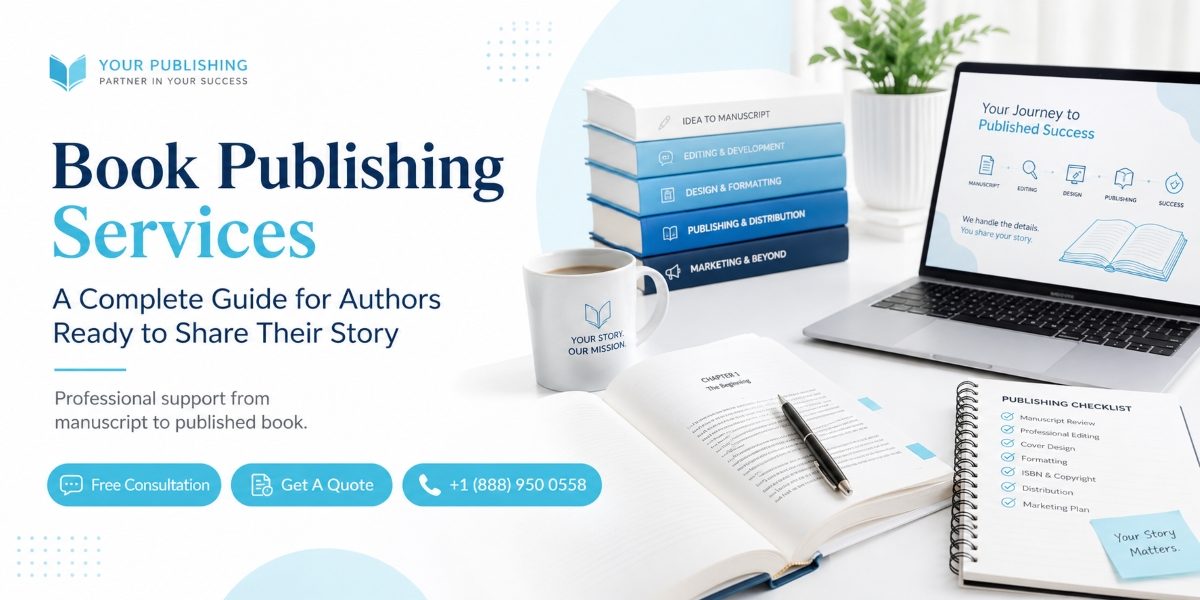 Book Publishing Services: A Complete Guide for Authors Ready to Share Their Story