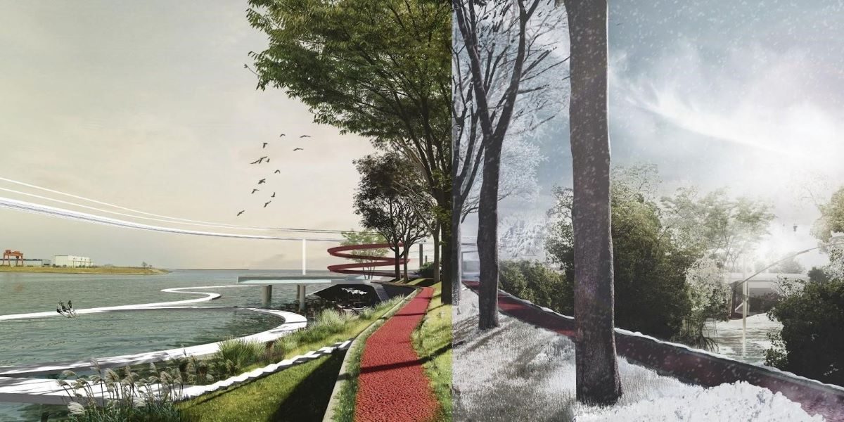 Heat Afterlife: A Seasonal Landscape Based on Industrial Waste Heat