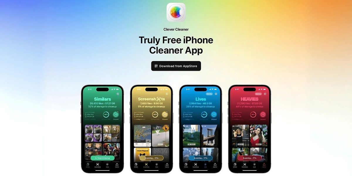 Clever Cleaner for iPhone Review: Free AI-Powered iOS Cleaning App
