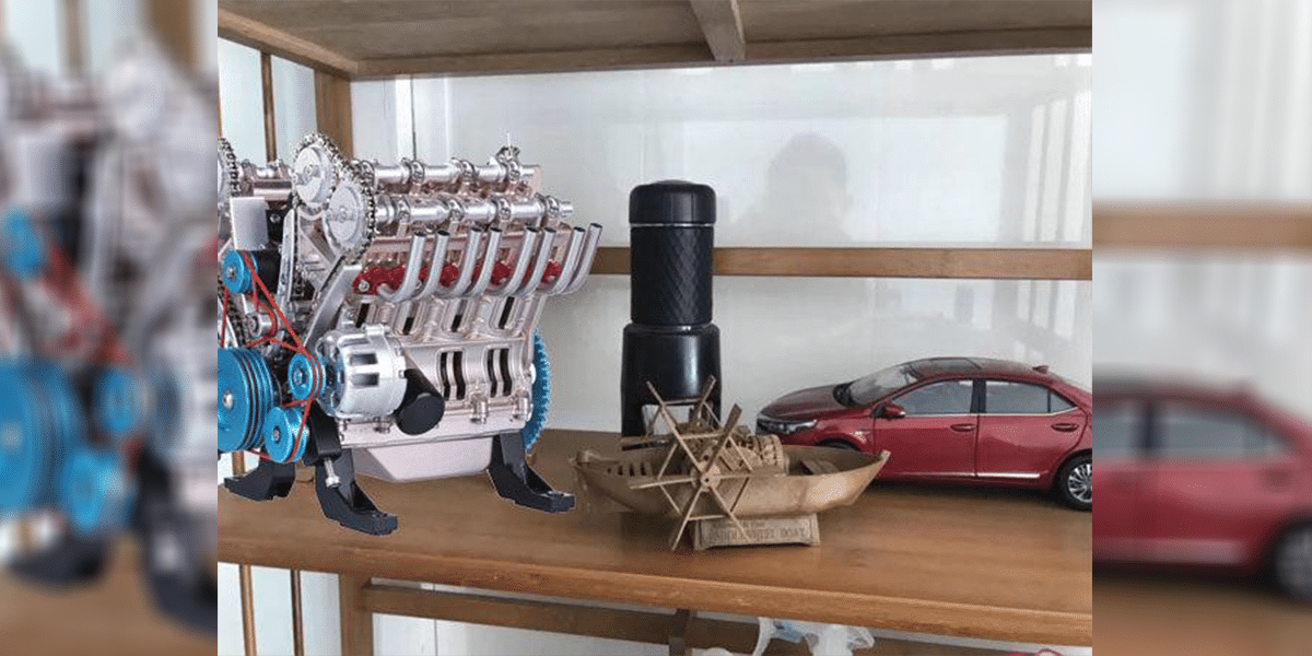 Build A V8 Engine Kit with Your Kids