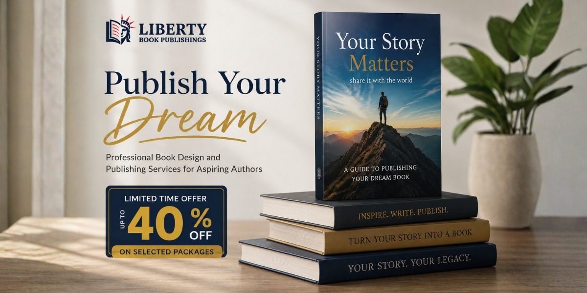 Liberty Book Publishings Launches “Publish Your Dream” Campaign, Offering Up to 40% Off Book Design and Publishing Services
