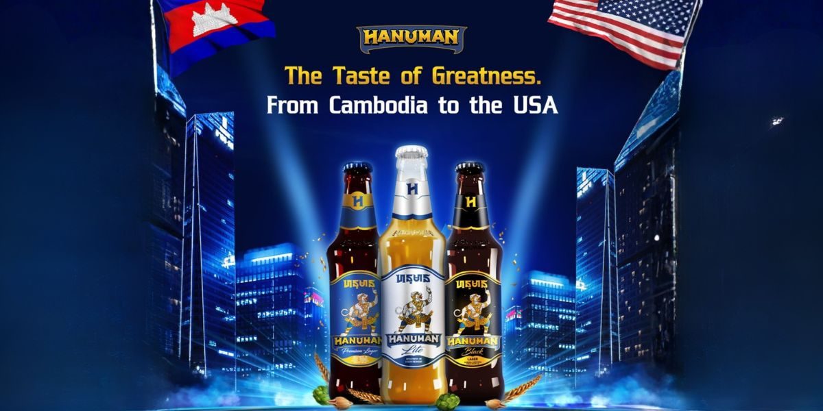 The Pride of Cambodian Craftsmanship: Hanuman Beer Simultaneously Penetrates Four Major International Markets.