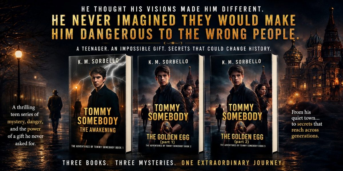 The Scream Nobody Else Heard and K. M. Sorbello Debuts the Tommy Somebody Series