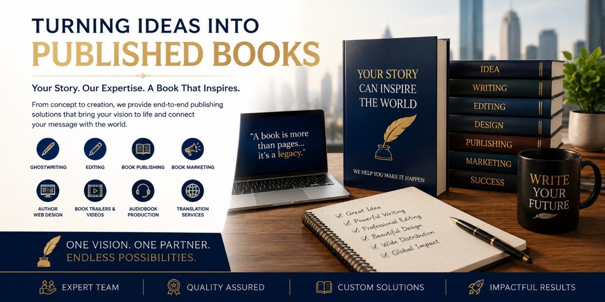 Turning Ideas Into Published Books: A Smarter Route for Modern Authors
