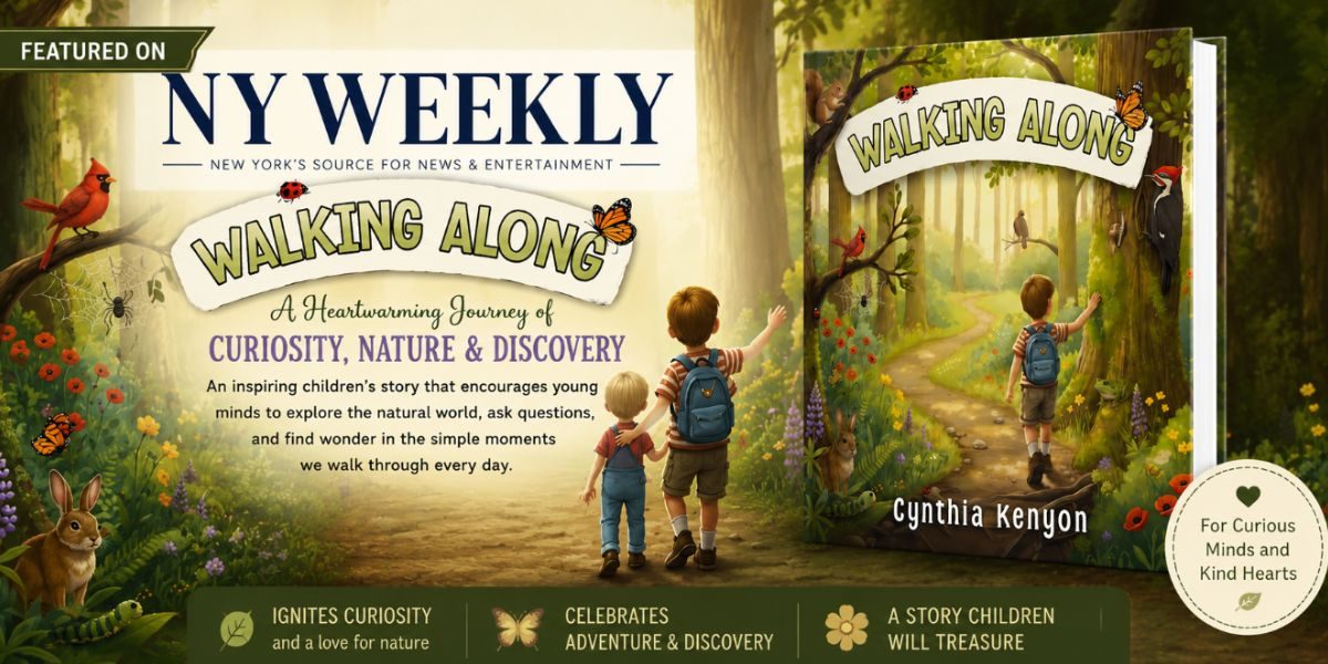 Walking Along by Cynthia Kenyon Reminds Children That Nature's Greatest Lessons Begin with a Single Step