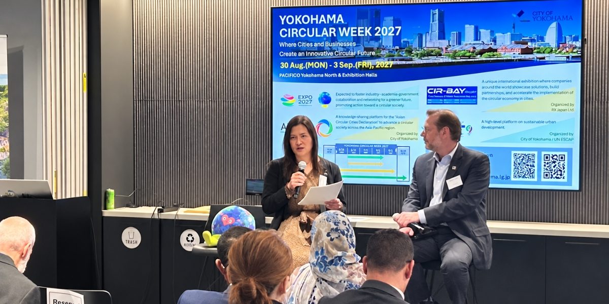 Why Yokohama Brought Asia’s Circular Economy Momentum to Climate Week NYC